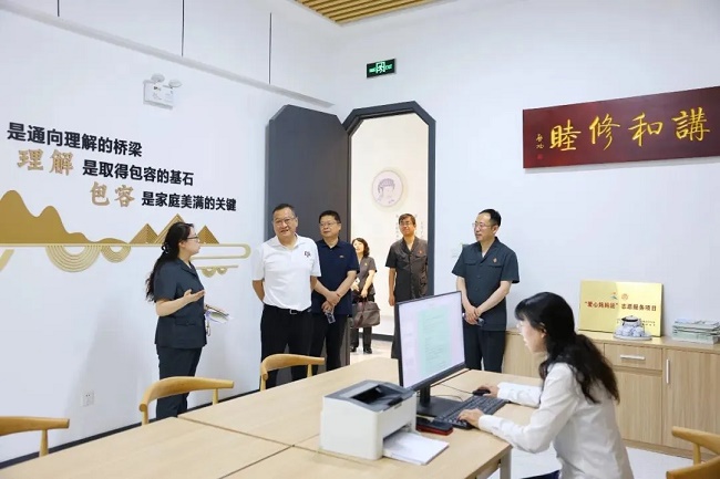 市人大常委会领导带队开展全市法院少年家事审判工作情况专题调研